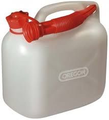 OREGON Туба за гориво /бяла/ 5 л