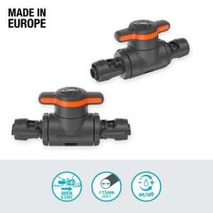 Спирателен кран GARDENA 13 mm (1/2 цола)